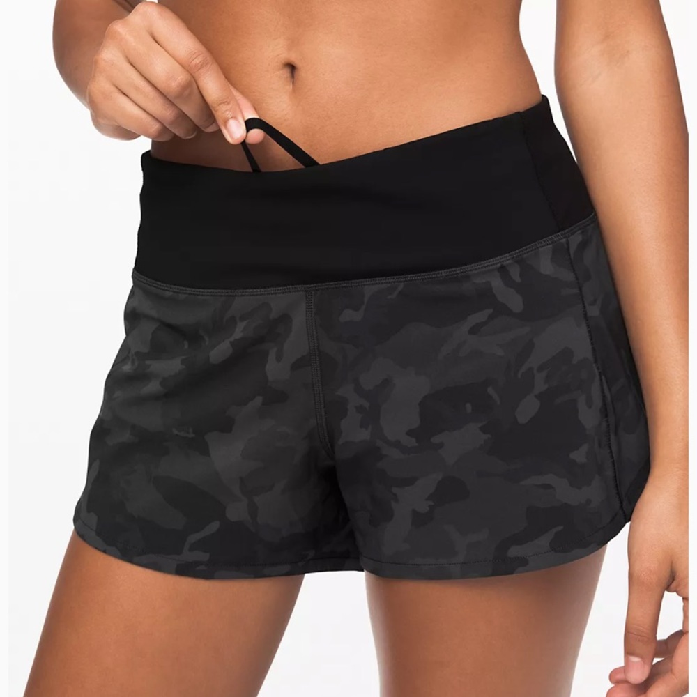 Lululemon Speed Up Short Long * Camo